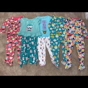 Carters 3T pajama lot!